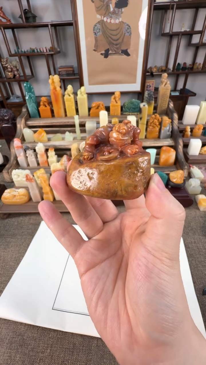 【闪购商品】寿山石印石编号编号A352