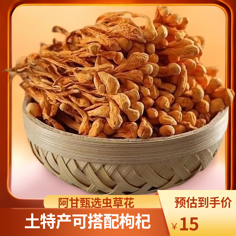 【甘妹甄选】现收土特产 虫-草-花 净含量：250g-500g可搭配枸杞