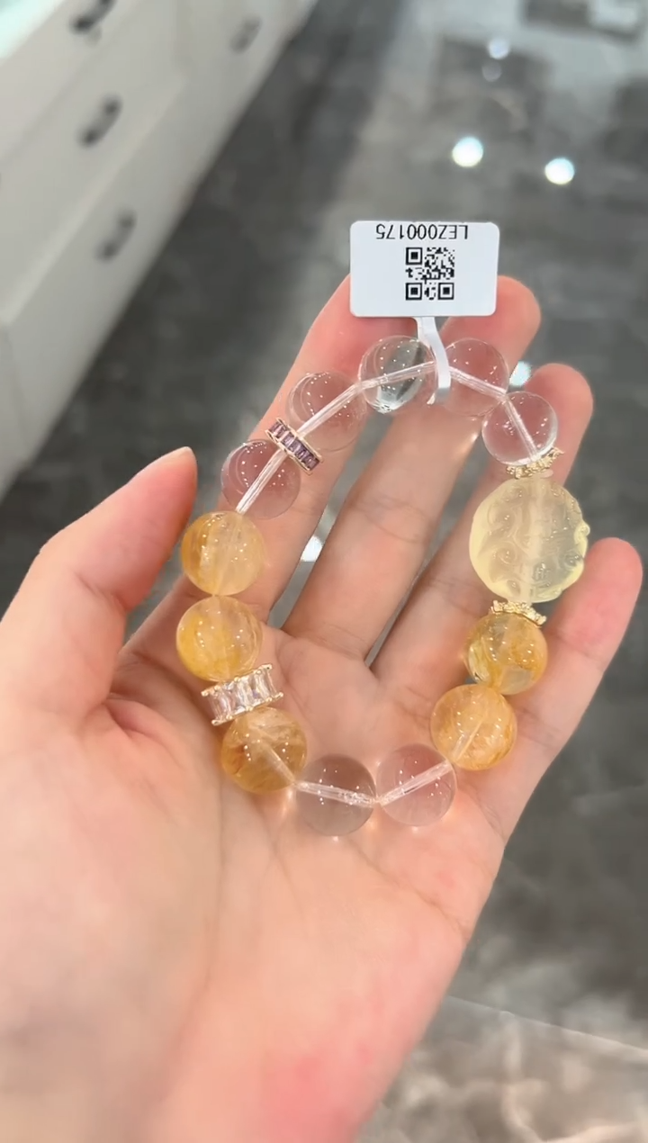 未镶嵌手串水晶手串