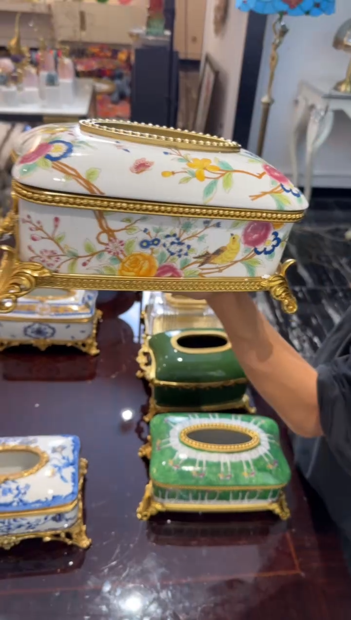 黄铜黛姿家居装饰品摆件  