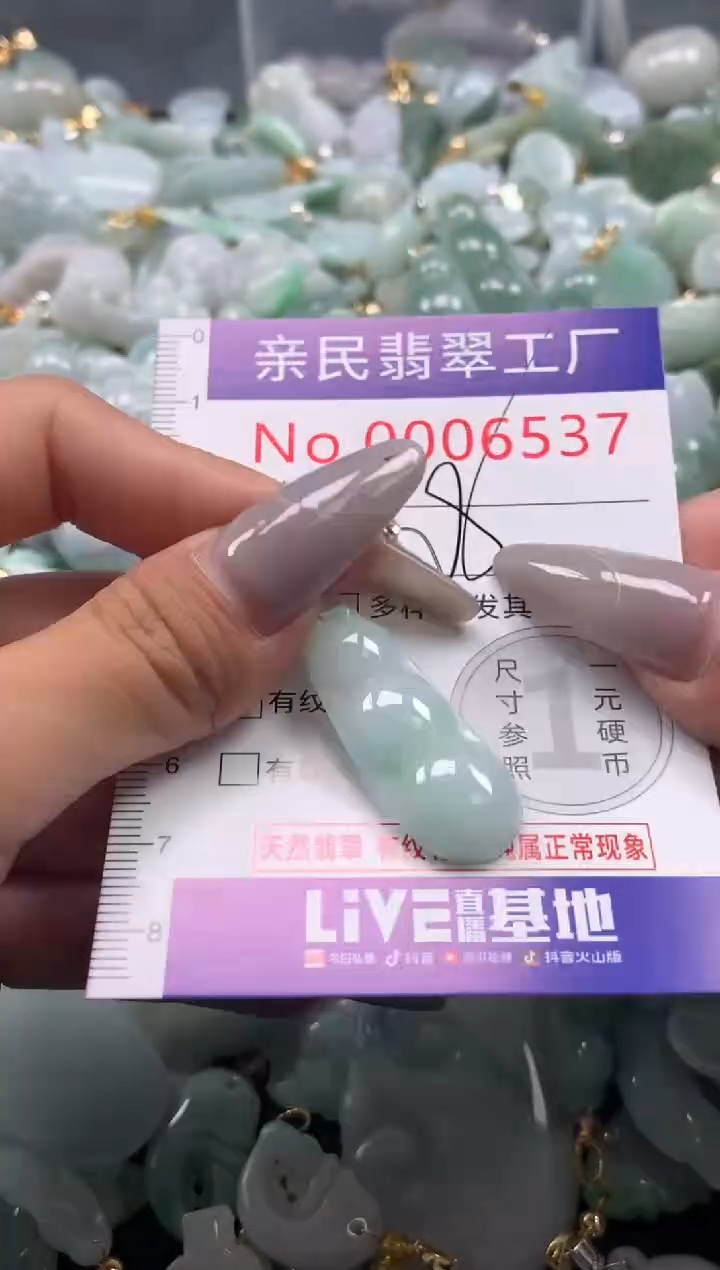 颈饰未镶嵌翡翠6537