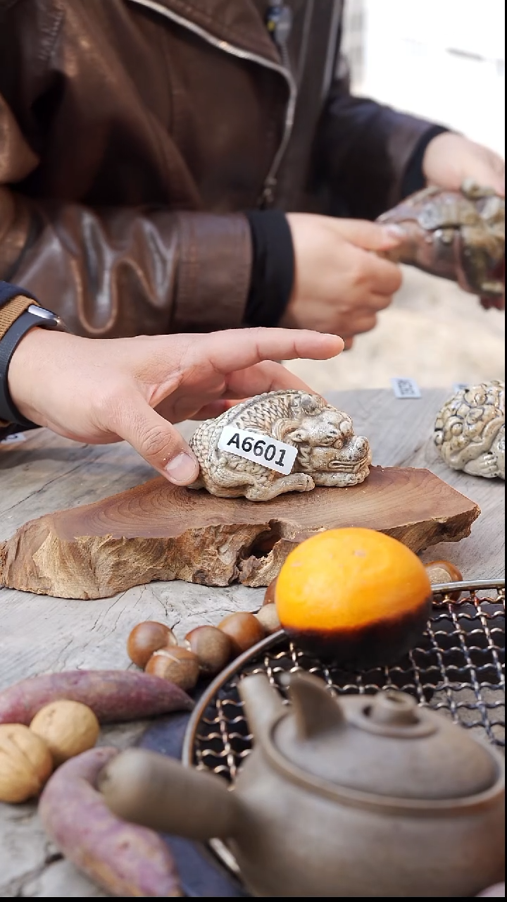 瓷片柴烧孙老师专场福利茶宠A6601