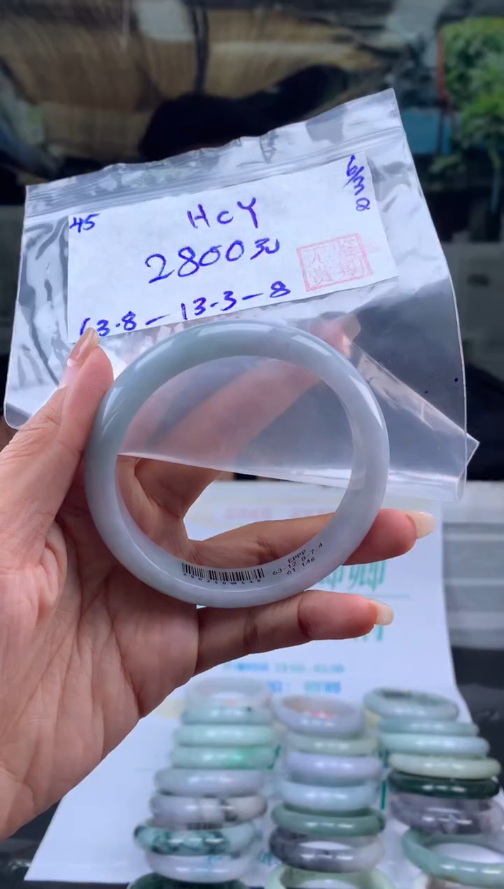 【闪购商品】翡翠手镯未镶嵌翡翠手镯 下单联系小耳机#45