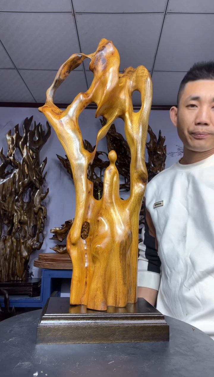 金丝楠木头款.****.金丝楠木工艺品摆件