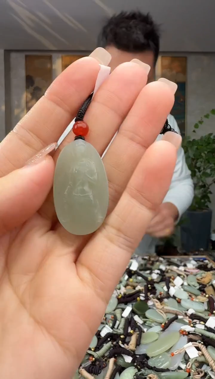 颈饰未镶嵌和田玉拍一发一多样性发货