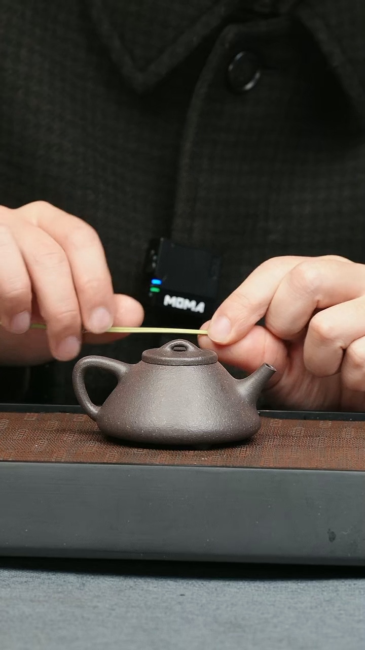 【闪购商品】紫砂茶壶五堂 子冶石瓢-手工炼泥