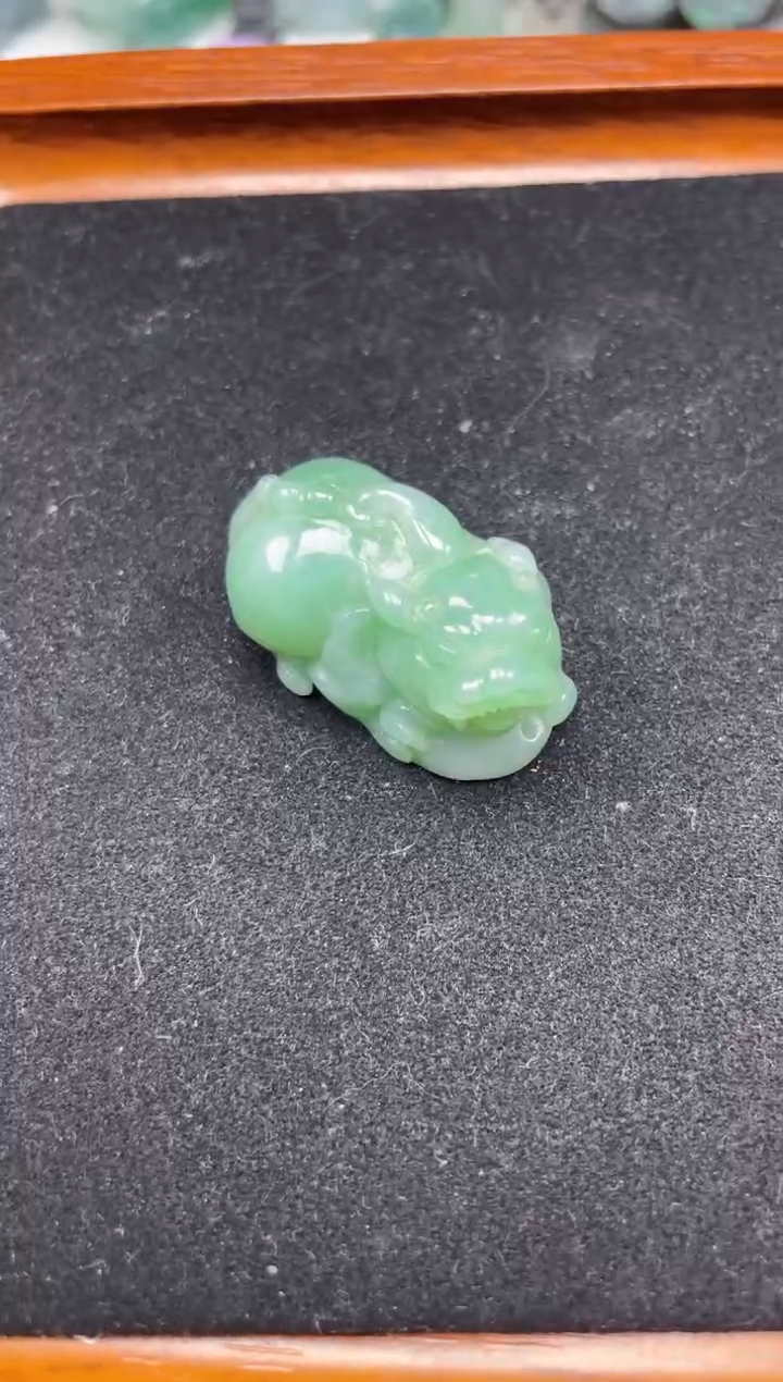 【闪购商品】翡翠颈饰未镶嵌貔貅