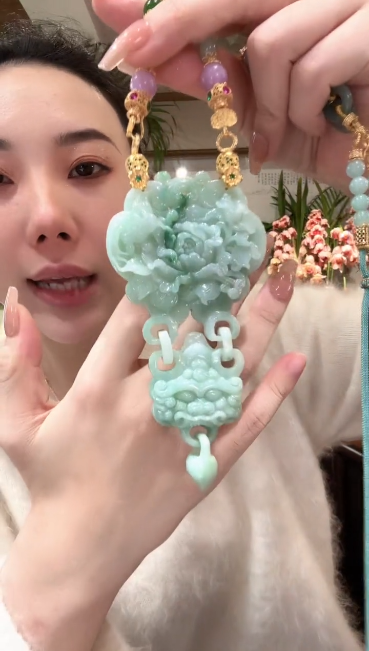 【闪购商品】翡翠颈饰未镶嵌国风