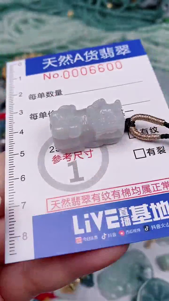 【闪购商品】翡翠颈饰未镶嵌00006600