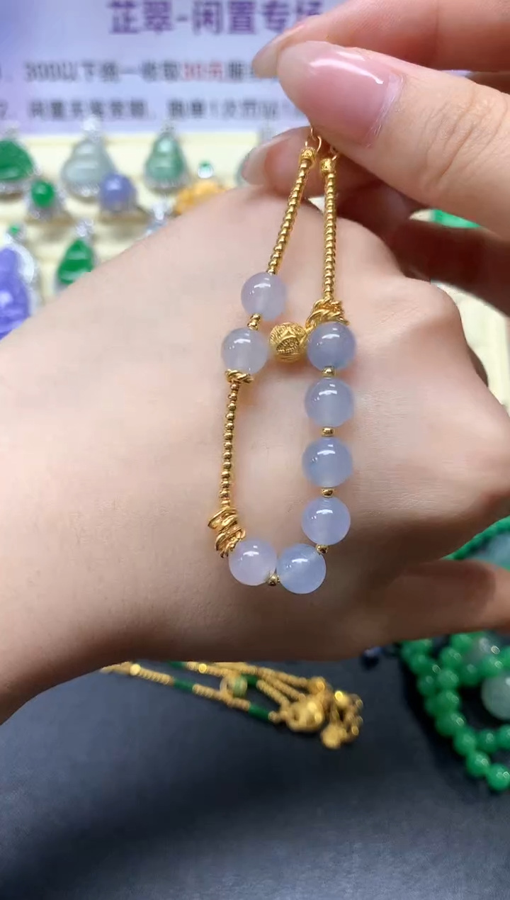 【闪购商品】未镶嵌翡翠手链手链|11250+1125