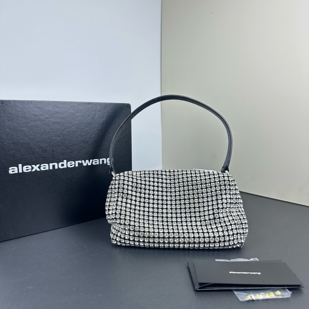 99新 Alexander McQueen/亚历山大·麦昆 【十六专属】水钻手提包/CX