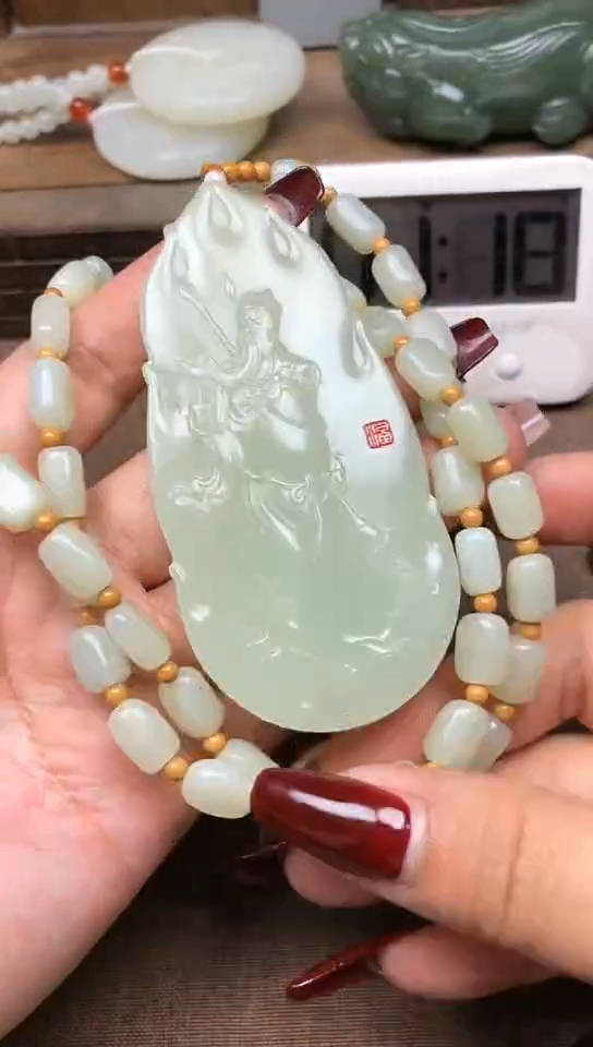 【闪购商品】和田玉颈饰未镶嵌定向 泡泡的小满 菲菲