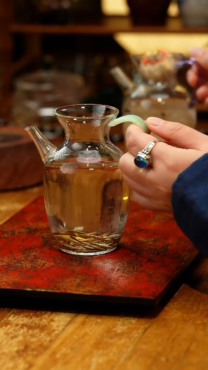 【闪购商品】暗香疏影/如影仿宋执壶/浅玉