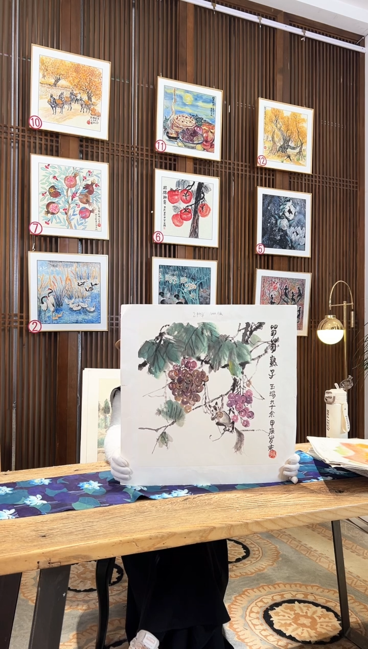 版画版画耿玉琨名章限量版画S