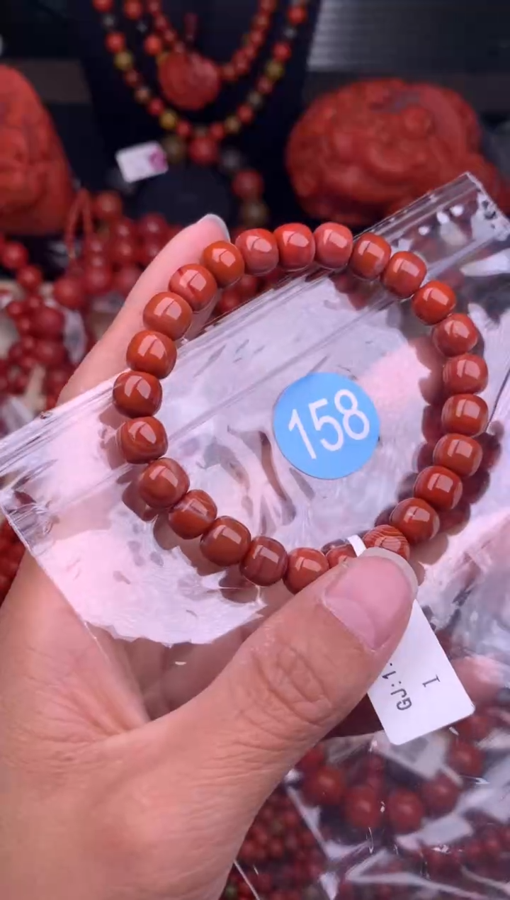 【闪购商品】南红玛瑙珠宝奇石合金158-8