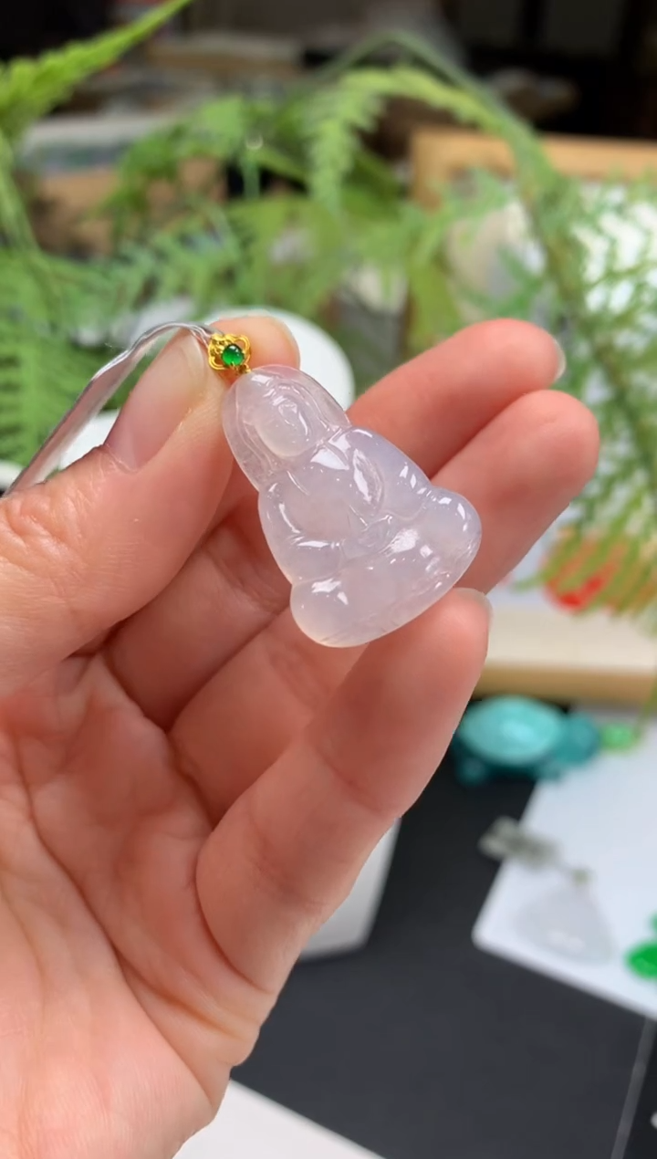 【闪购商品】定制翡翠未镶嵌吊坠-92211