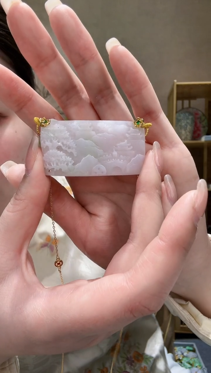 【闪购商品】翡翠颈饰未镶嵌吊坠