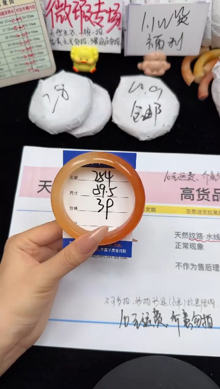 未镶嵌手镯石英质玉254/59.5