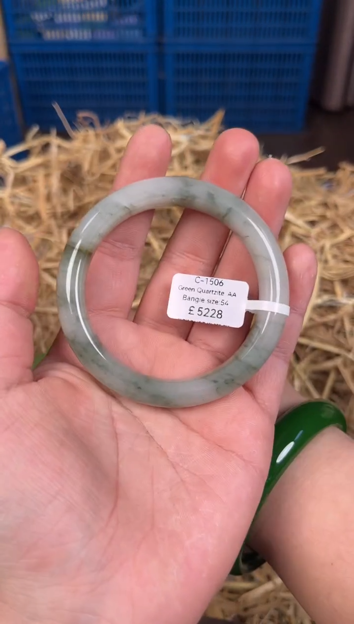 未镶嵌手镯石英质玉C1506