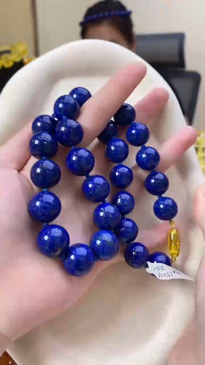 未镶嵌青金石颈饰项链