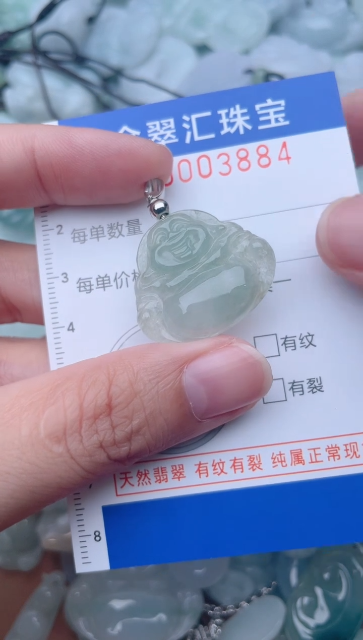 颈饰未镶嵌翡翠3884