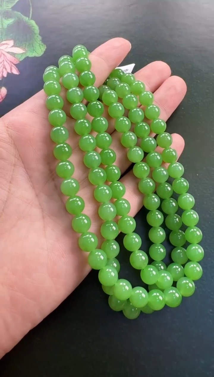 颈饰未镶嵌和田玉项链