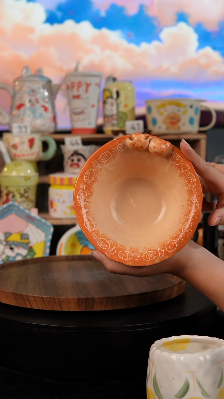 陶瓷双饮款景德镇手工陶瓷