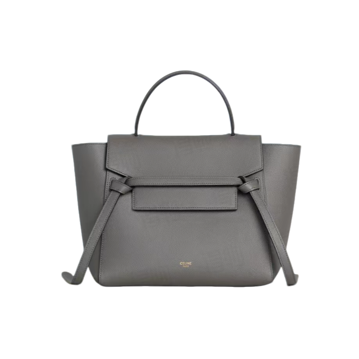 99新 Celine/思琳 【双12特价】鲶鱼nano包手提单肩斜挎包大象灰