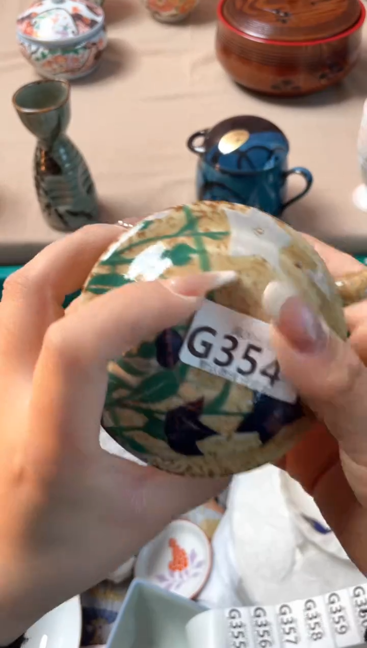 瓷片我****饭瓷器瓷器G354