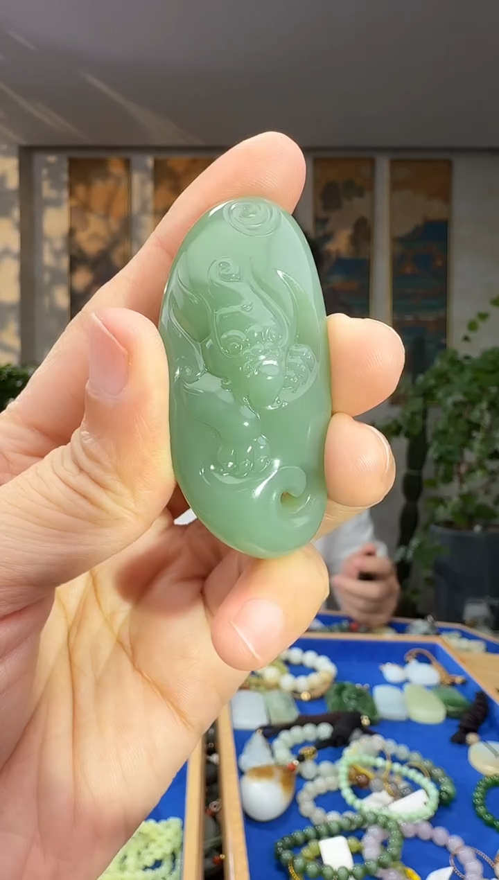 未镶嵌和田玉挂件拍一发一