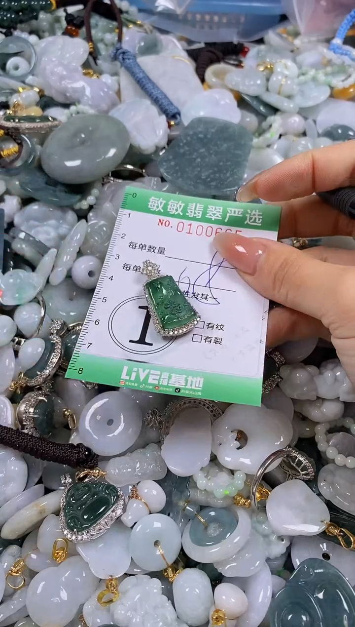 【闪购商品】翡翠颈饰未镶嵌闪购0100665