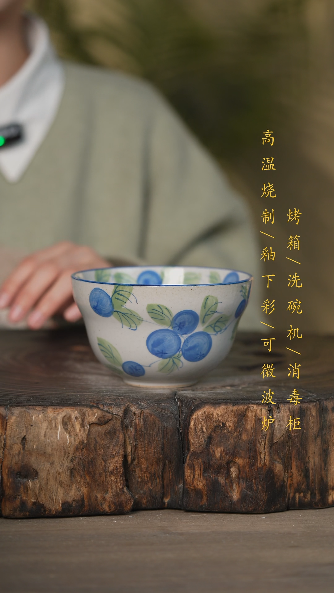 【闪购商品】瓷片景德镇高温釉下彩可微波烤箱洗碗机