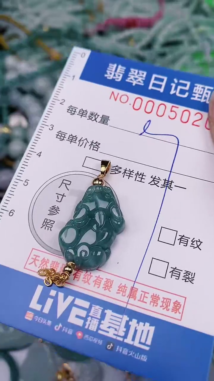 【闪购商品】翡翠颈饰未镶嵌00005020