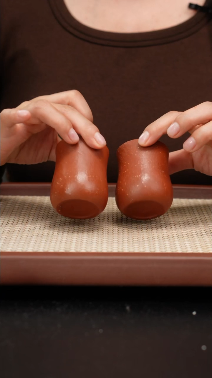 【闪购商品】紫砂茶壶降坡粗砂主人杯对杯