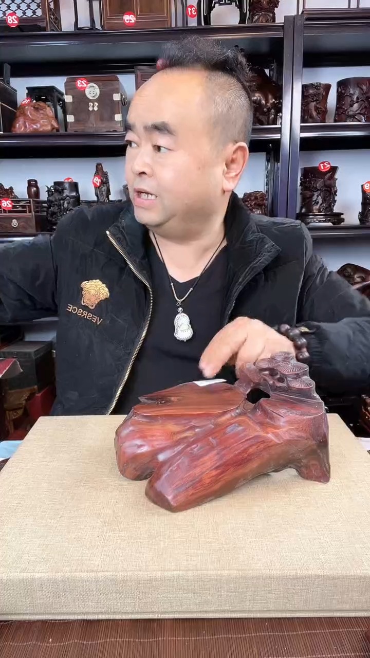 【闪购商品】木老李红木工艺品瑕疵215