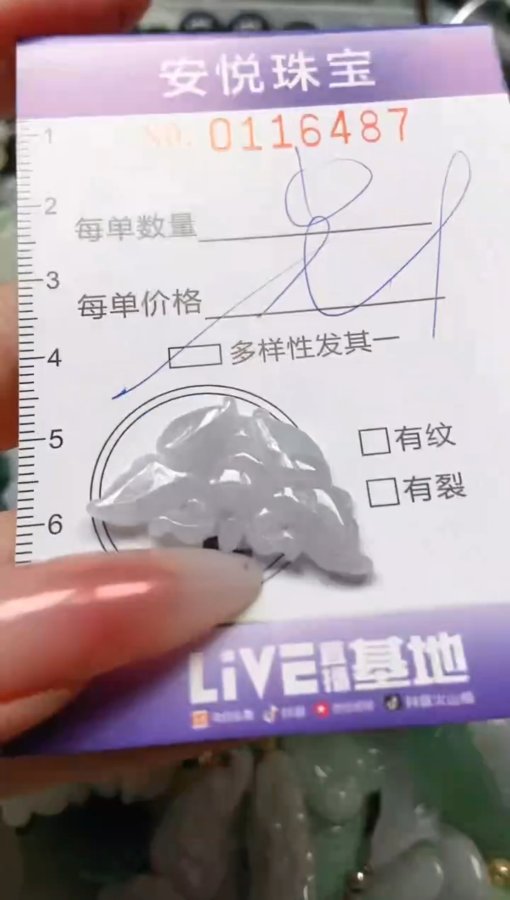 【闪购商品】翡翠颈饰未镶嵌闪购0116487多样性发其一