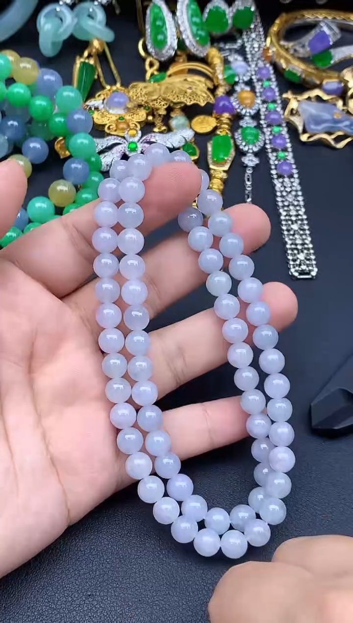 颈饰未镶嵌翡翠50-春日珠宝