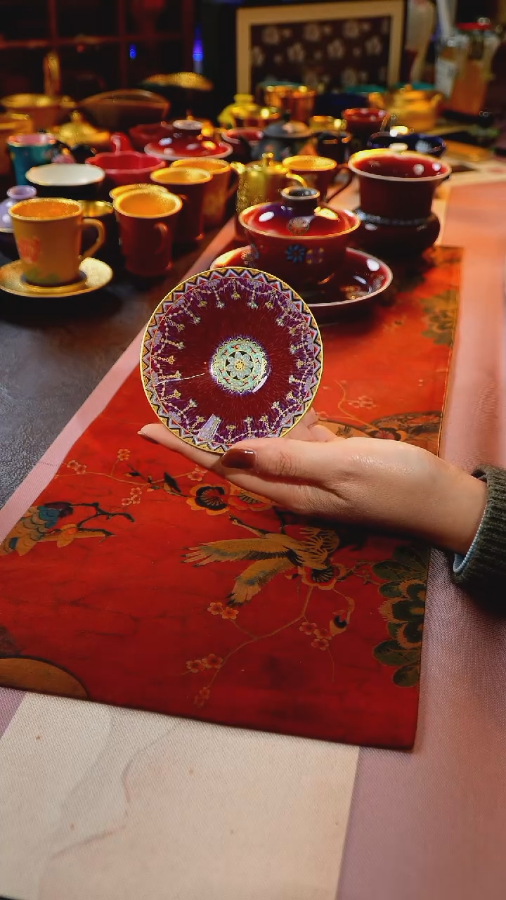 茶杯紫砂【宜景窑系列】杯子