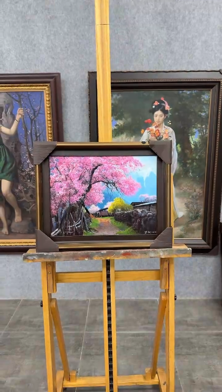 国画炳山艺术--苏新老师作品
