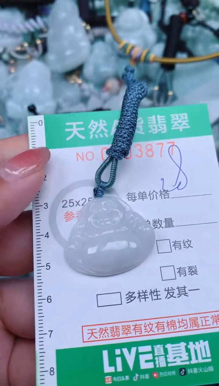 【闪购商品】翡翠颈饰未镶嵌.0003877