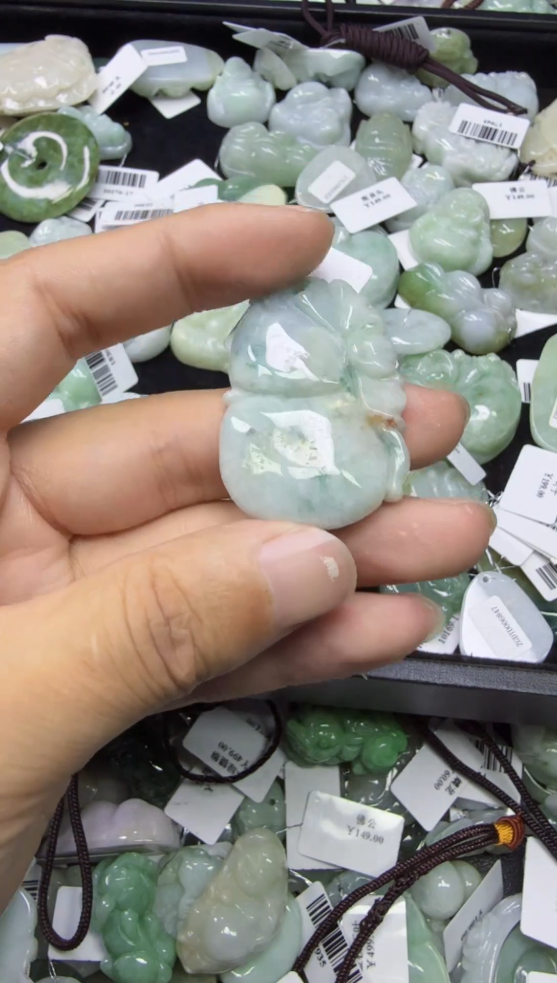 【闪购商品】翡翠颈饰未镶嵌00018202