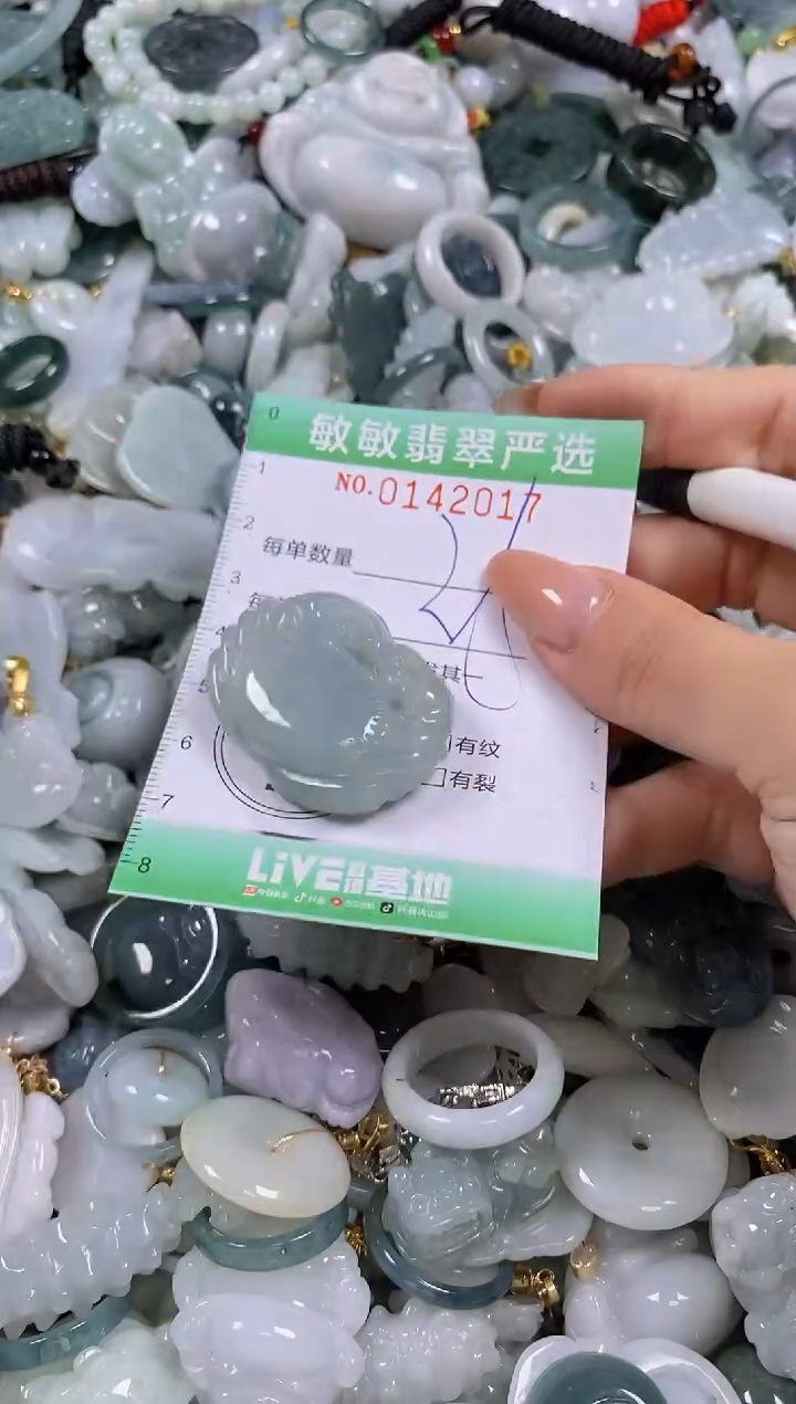 【闪购商品】翡翠未镶嵌颈饰闪购0142017