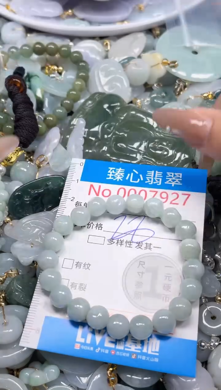 颈饰未镶嵌翡翠7927