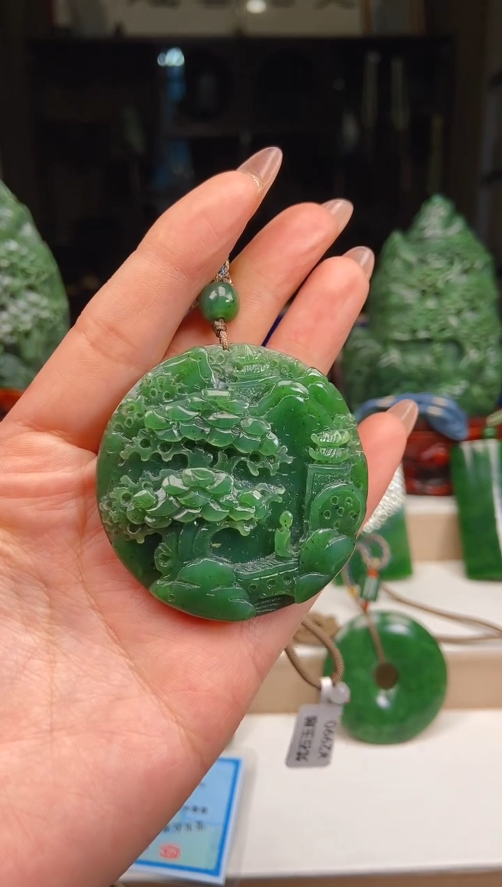 【闪购商品】和田玉挂件未镶嵌1