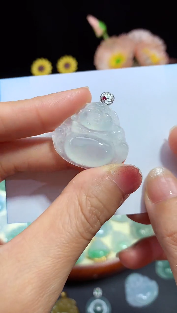 【闪购商品】翡翠颈饰未镶嵌佛公