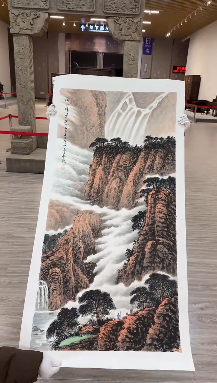 国画49赵隆轩美术馆李庆兴老师作品