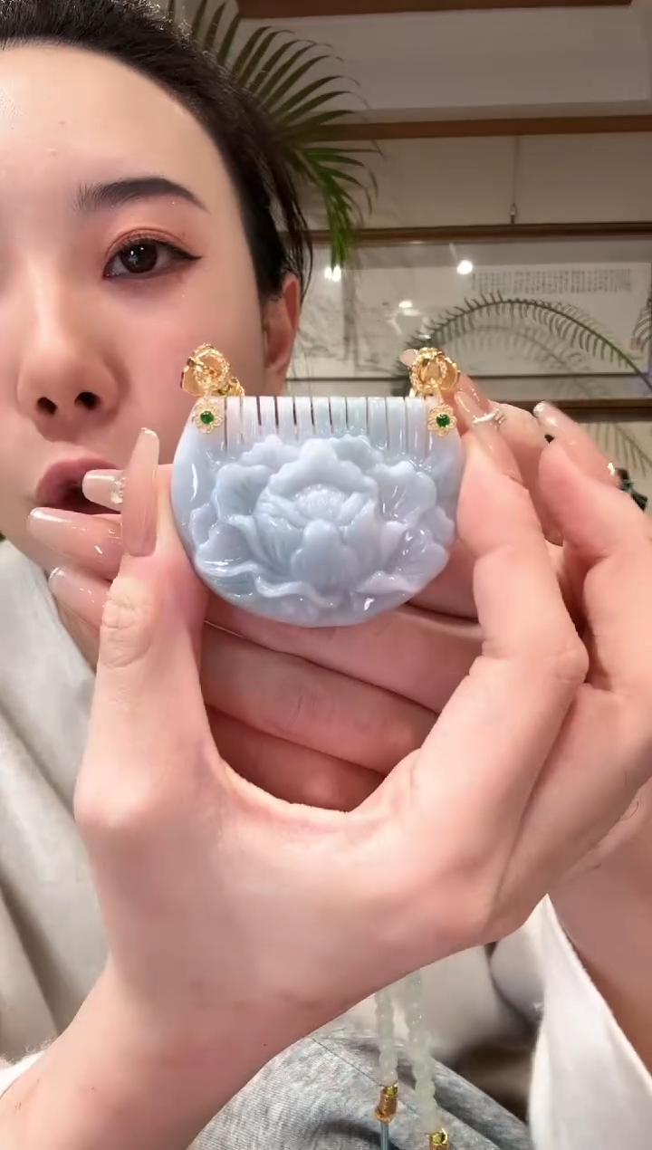 【闪购商品】翡翠颈饰未镶嵌国风