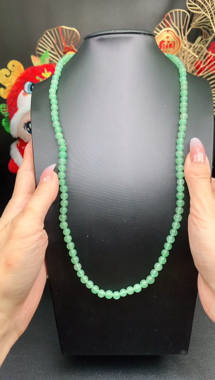 【闪购商品】石英质玉珠串未镶嵌珠串