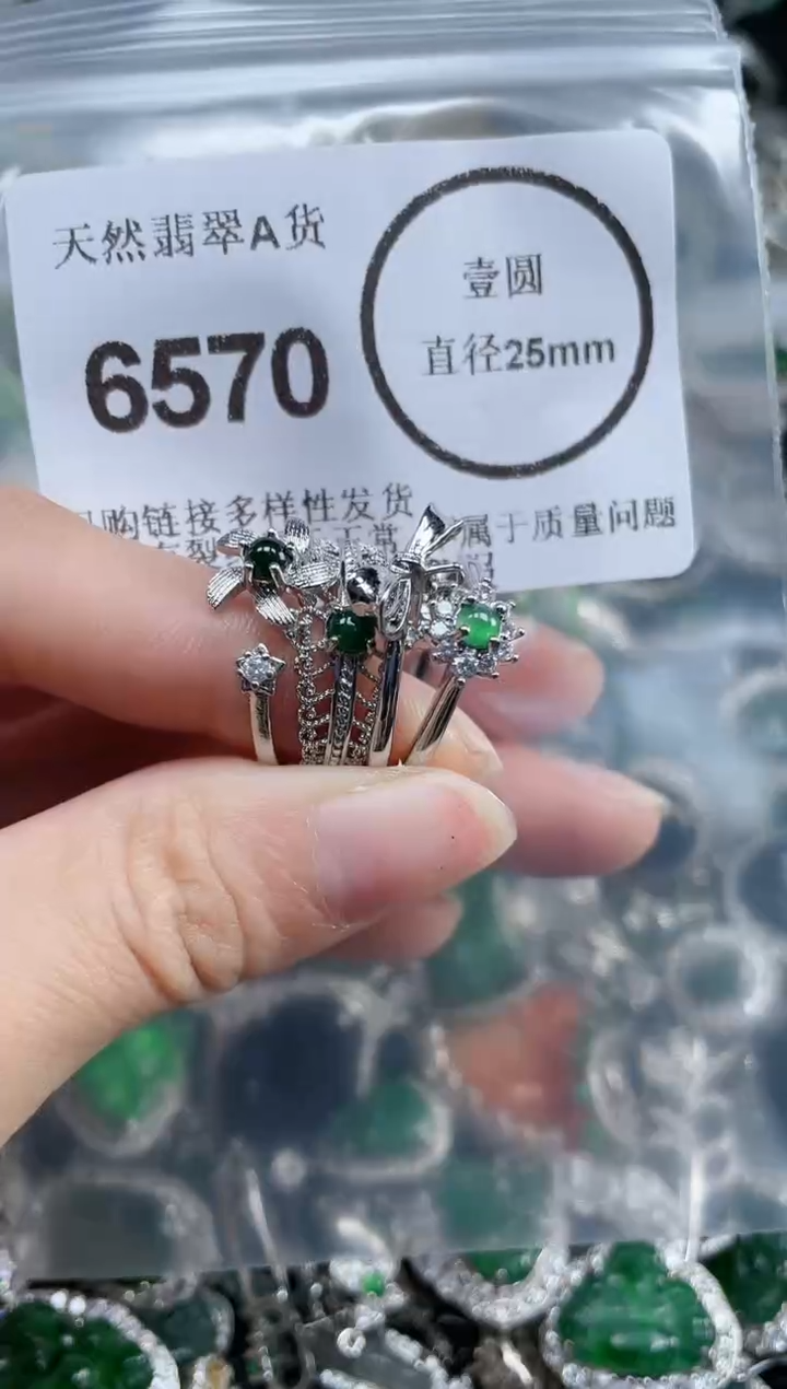 颈饰合金翡翠6570