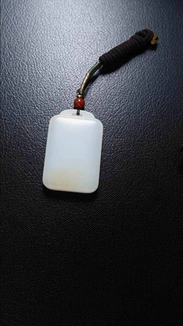 【闪购商品】和田玉颈饰未镶嵌无事牌